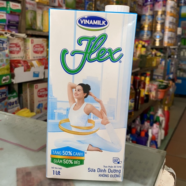 Sữa giảm 50% Béo Vinamilk Flex 1lít