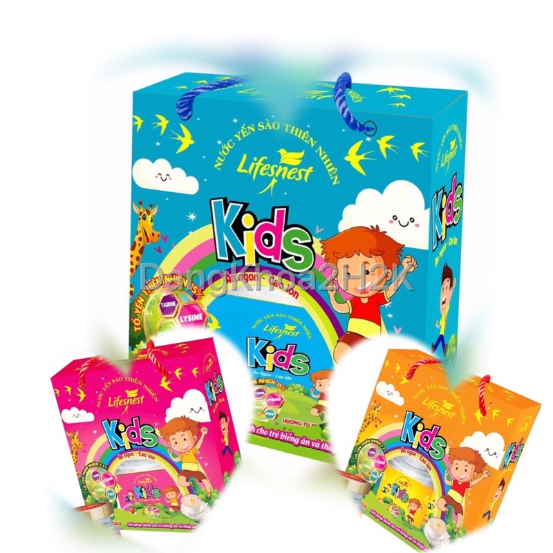 Yến Sào Lifesnest Kids grow tự nhiên giúp trẻ ăn ngon, cao khỏe hơn