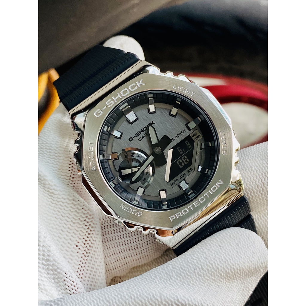 Đồng hồ nam g-shock gm-2100-1 new model 2022 , chính hãng full box