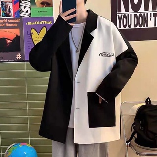 [FREESHIP TỪ 50K] [BLZ1]  Áo Khoác Blazer Đôi Phối Unisex Cho Cả Nam Và Nữ Vải Kaki Cotton Xuất Dày Dặn