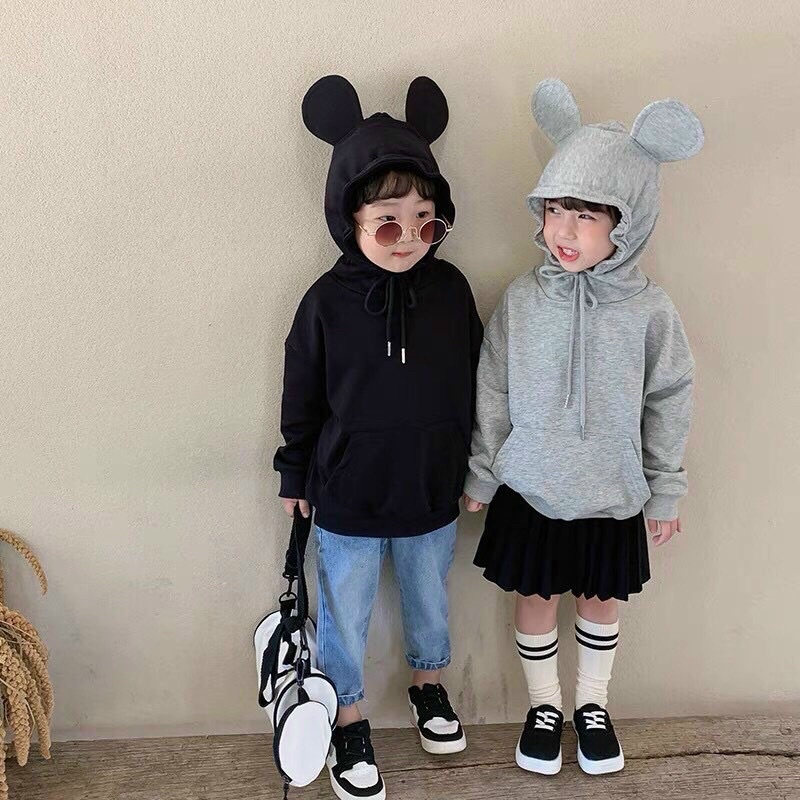 Áo ấm tai thỏ cho bé