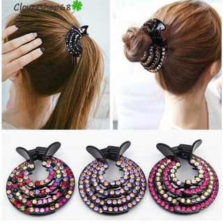 Kẹp Tóc Càng Cua Đính Đá Lấp Lánh Sang Trọng