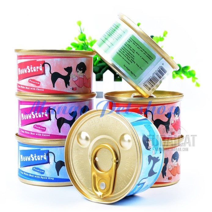 Pate Meowstard Hộp 80Gr Cho Mèo 15 Vị Thơm Ngon
