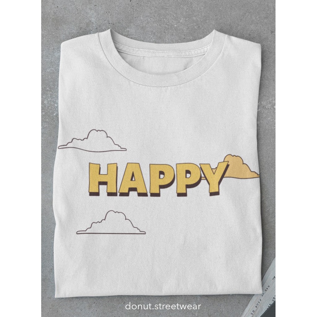 ÁO THUN OVERSIZE UNISEX HAPPY