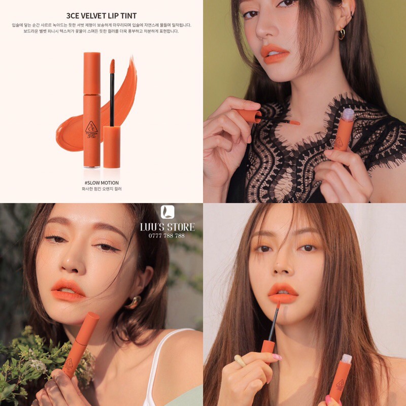 Son 3CE Velvet Lip Tint | WebRaoVat - webraovat.net.vn