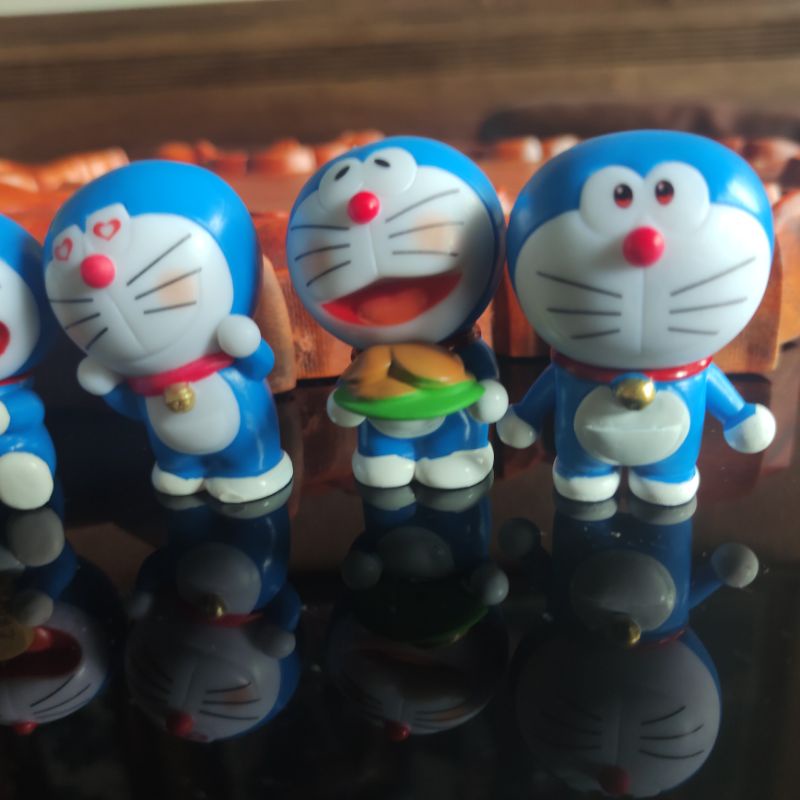 [BỘ 8 EM] Combo nhân vật trong phim Doraemon set Nobita Chaien Xeko Xuka Mô hình đồ chơi Doremon Jaian Shizuka suneo