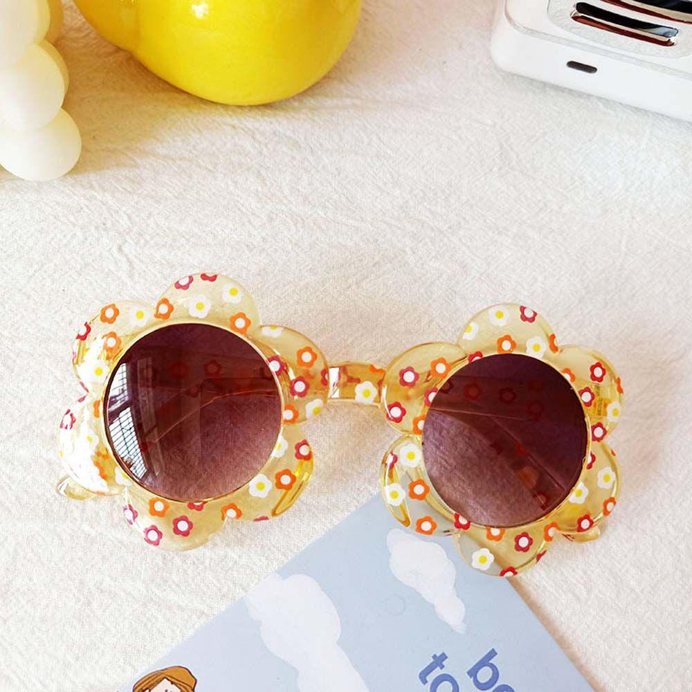 Kính Chống Nắng WMES15H Họa Tiết Hoa Dễ Thương Bảo Vệ Mắt Cho Bé Trai