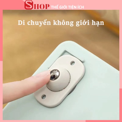❌BỘ 4 BÁNH XE DÁN DI CHUYỂN THÙNG, HỘP - SIÊU BỀN, CHỊU LỰC - NÂNG ĐỠ THÙNG NẶNG 88257 shop tiện ích 88