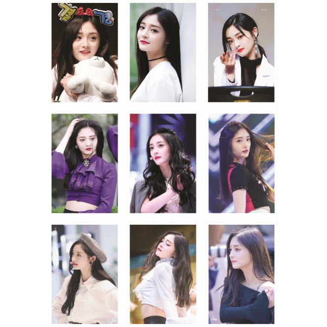 Lomo card ảnh PRISTIN Kyulkyung - Chu Khiết Quỳnh - Pinky - Zhou Jieqiong full 99 ảnh