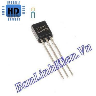 Bộ 5 chiếc TL431 TO92 zin HD1