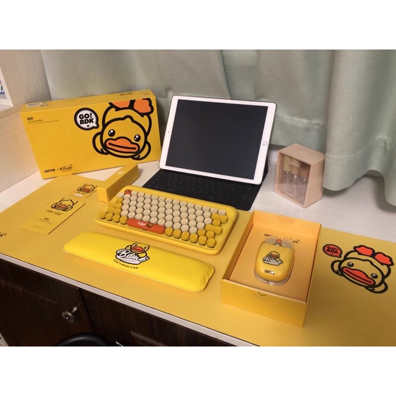 Chuột không dây Lofree chính hãng, hình vịt Bduck đáng yêu