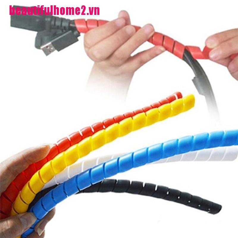 Ống Quấn Dây Điện 1m 10mm / 14mm Nhiều Màu Sắc Tiện Dụng | BigBuy360 - bigbuy360.vn