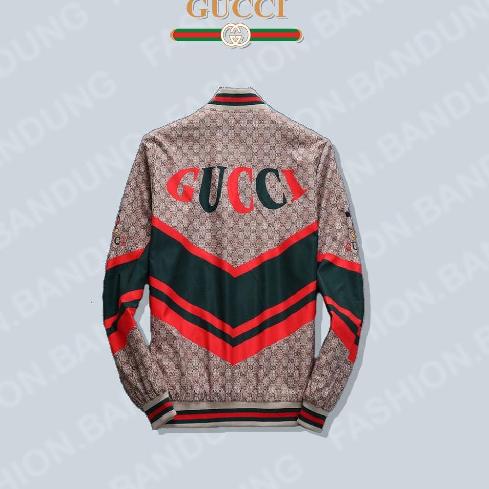 Miễn Phí Vận Chuyển Áo Khoác BOMBER Thương Hiệu GUCCI Cao Cấp (GUCCI 27) (Nghệ Thuật) (Nghệ Thuật 9545)