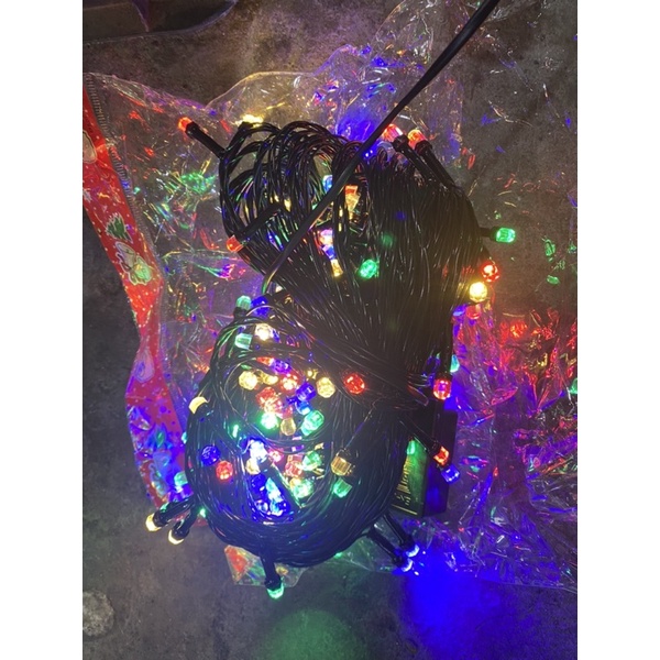 Nháy Led hình viên kim cương 50m