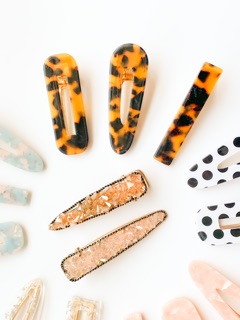 Kẹp tóc xinh nhiều màu (multi color hair clips)