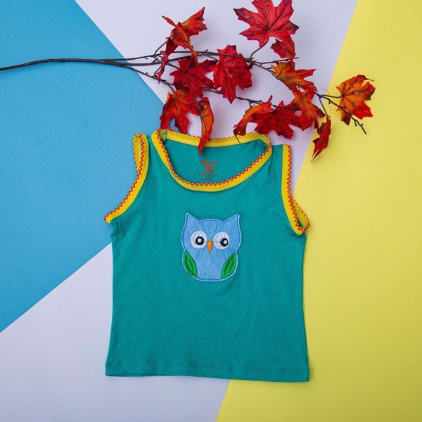 [6M] Áo cotton Dobi thêu thú