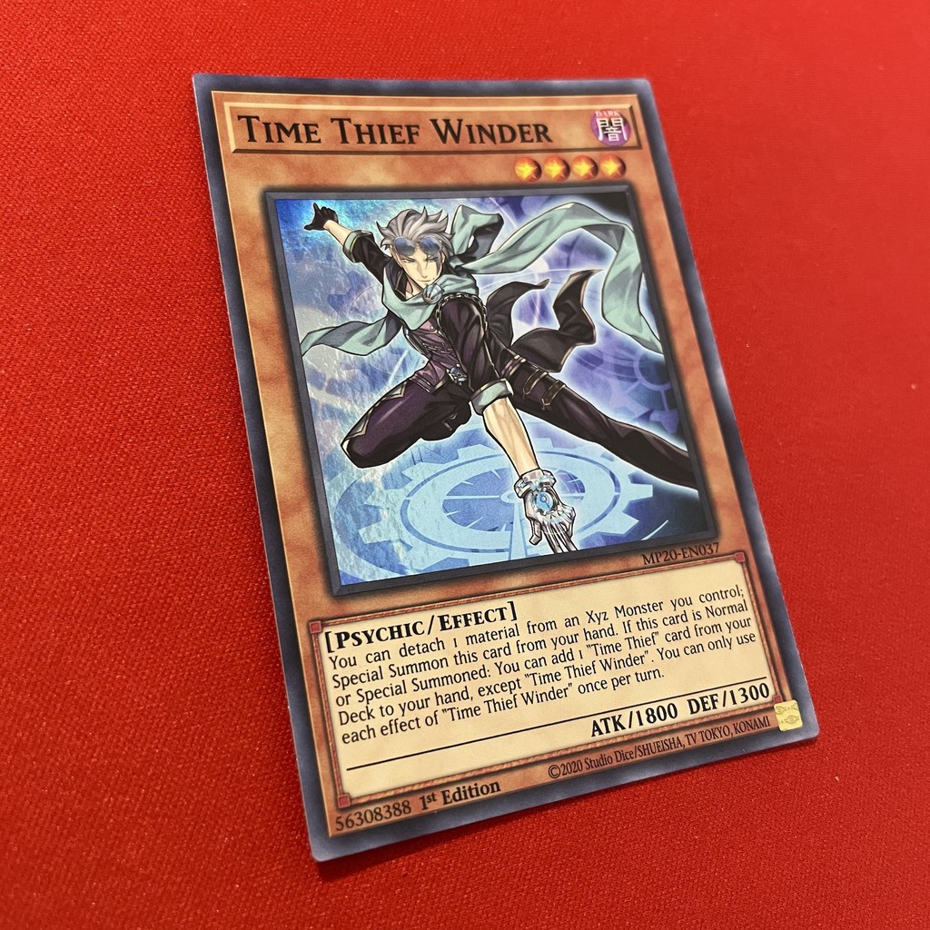 EN]Thẻ Bài Yugioh Chính Hãng] Time Thief Winder