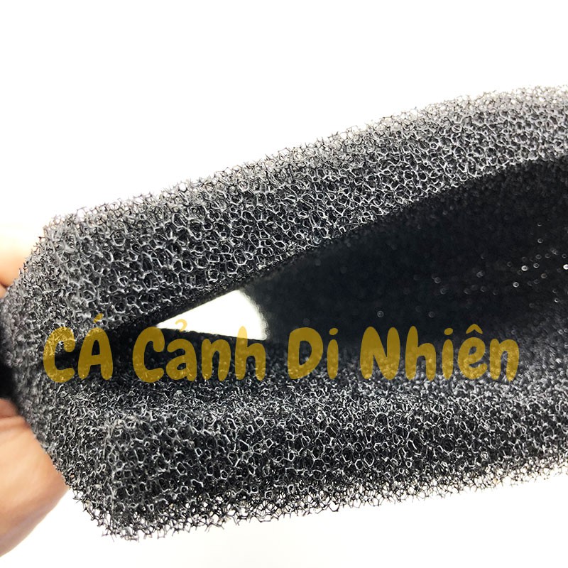 Bông gòn lọc nước 2 màu XANH ĐEN cho hồ cá cánh size 90x30x2 cm
