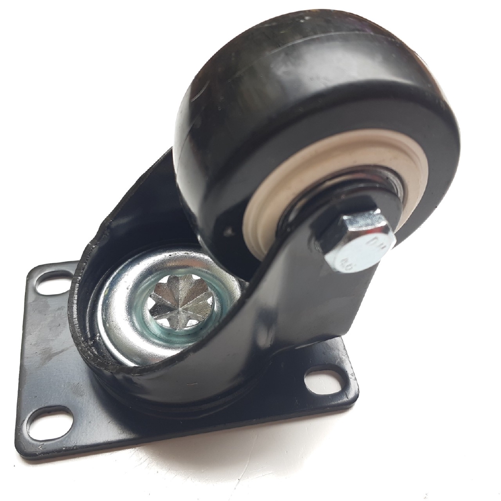 COMBO 120  Cái Bánh xe 4cm viền đen không khóa