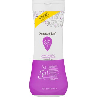Dung dịch vệ sinh phụ nữ Summer's Eve 5 in 1 Cleansing Wash for Sensitive Skin, 15.0 FL OZ- 444ml- USA