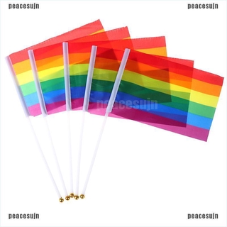Set 5 Lá Cờ Cầu Vồng Lgbt