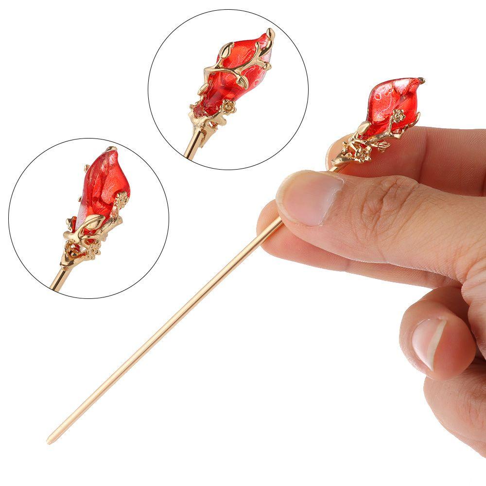 HS Trâm Cài Tóc Bằng Kim Loại Phong Cách Hán Phục