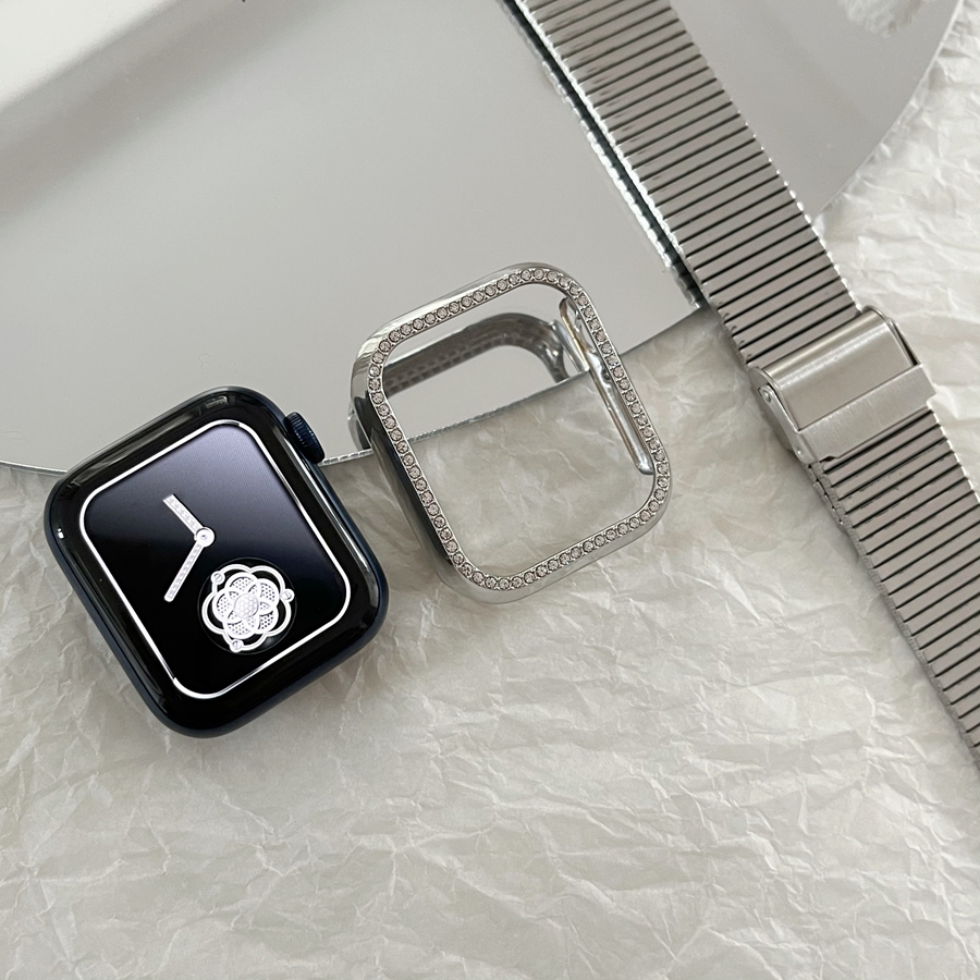 Khung Bảo Vệ Mặt Đồng Hồ Apple Watch Series 6 Se 5 4 3 2 1 38mm 42mm