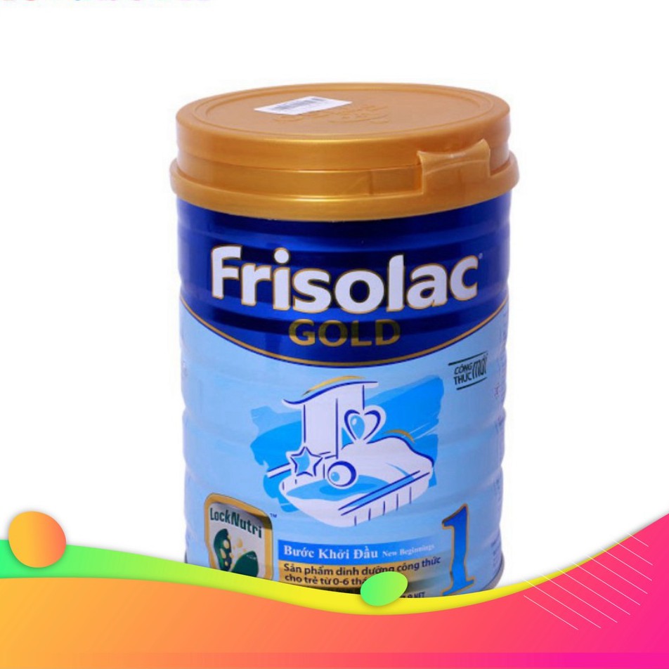 Sữa Frisolac Gold số 1 - 900g (0-6 tháng)_Hàng mới,có sẵn