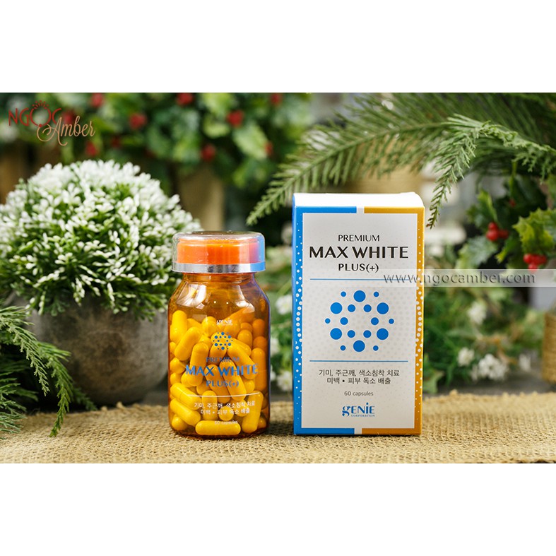 VIÊN UỐNG TRẮNG DA MAX WHITE PLUS GENIE