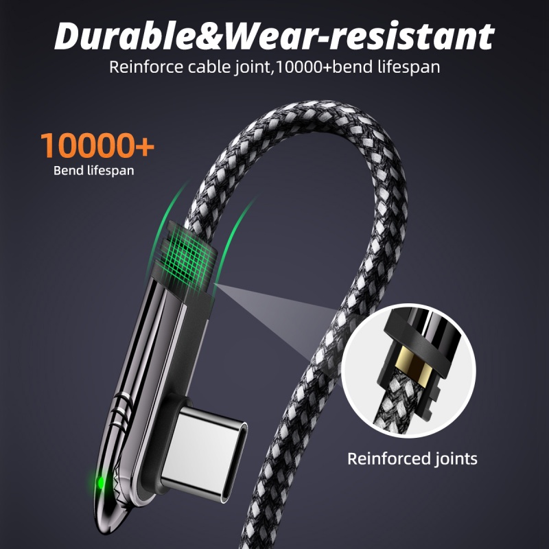 Cáp sạc nhanh HDOORLINK cổng type-c 66W 6A an toàn khi chơi game thích hợp cho Pencil 13 Huawei Xiaomi