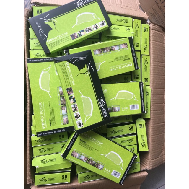 💥💥Dụng cụ bảo vệ mắt khi nhuộm tóc, che mắt và mặt khi vào hóa chất uốn nhuộm ép.