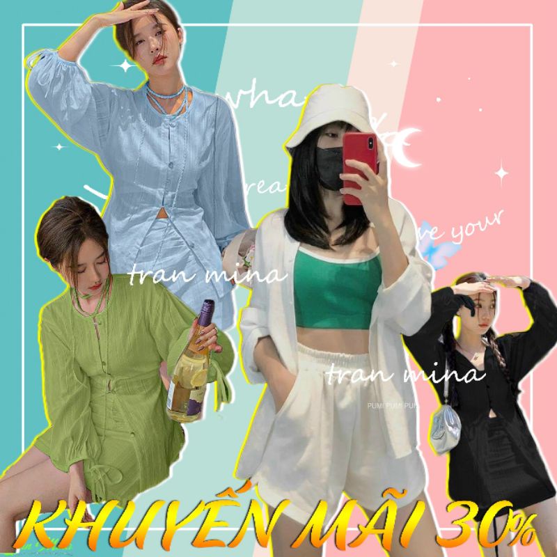 TỔNG HỢP CÁC MẪU SET 3 MÓN: ÁO KHOÁT DÀI + ÁO CROPTOP+ CHÂN VÁY CÙNG MÀU TRẺ TRUNG, NĂNG ĐỘNG, THỂ THAO