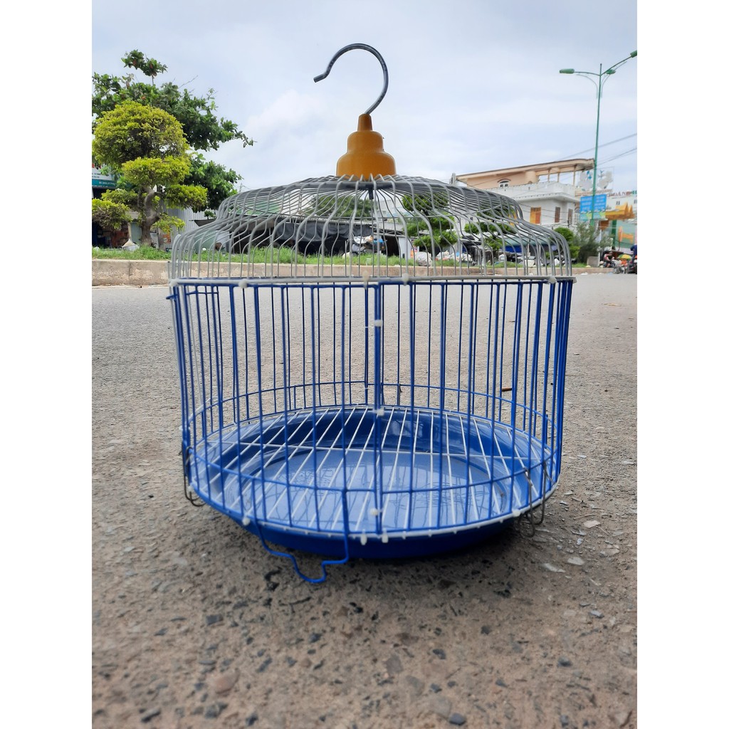 Lồng chim cu gáy tròn sơn tĩnh điện  30x35 cm