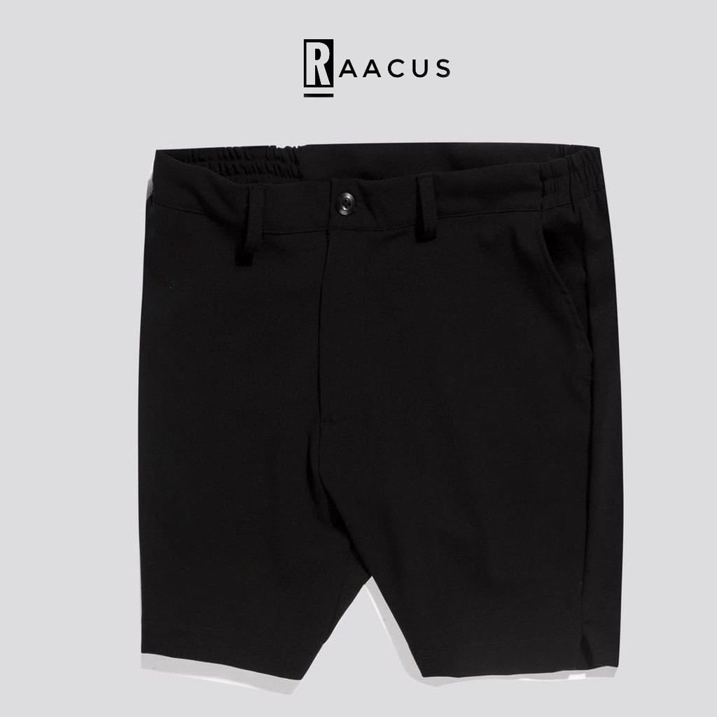 Quần short nam kaki kiểu quần âu thời trang nam unisex, quần short thể thao nam RAACUS-Q052