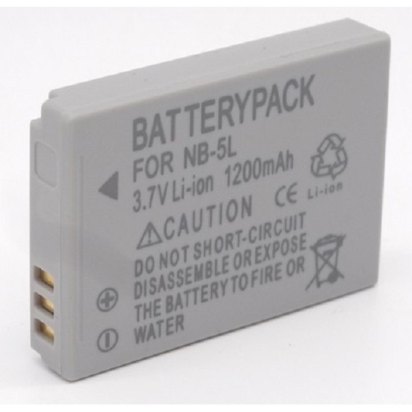 PIN máy ảnh NB-5L  Pisen/Sanger-Hi Power/MP