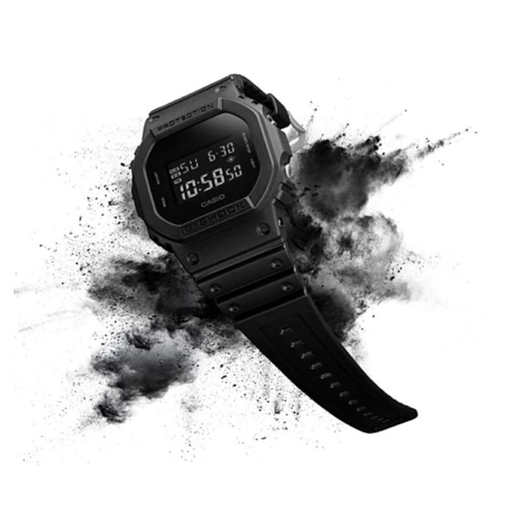 Đồng Hồ Casio Nam Dây Nhựa G-SHOCK DW-5600BB-1DR Chính Hãng