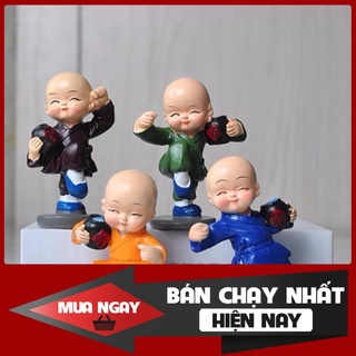 Big sale bộ tượng 4 chú tiểu múa túy quyền dumbo store