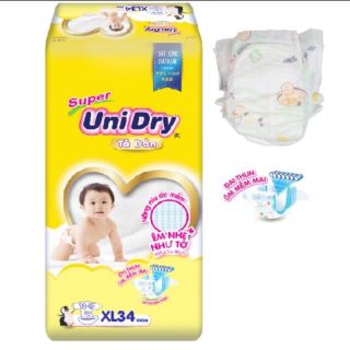 Tã dán Unidry S48 M42 L38 XL34 miếng