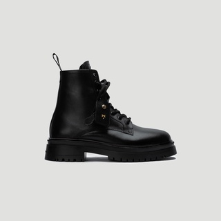 Giày Boot Nam Nữ THE CHUNKY WOLF Combat Boots - Đen