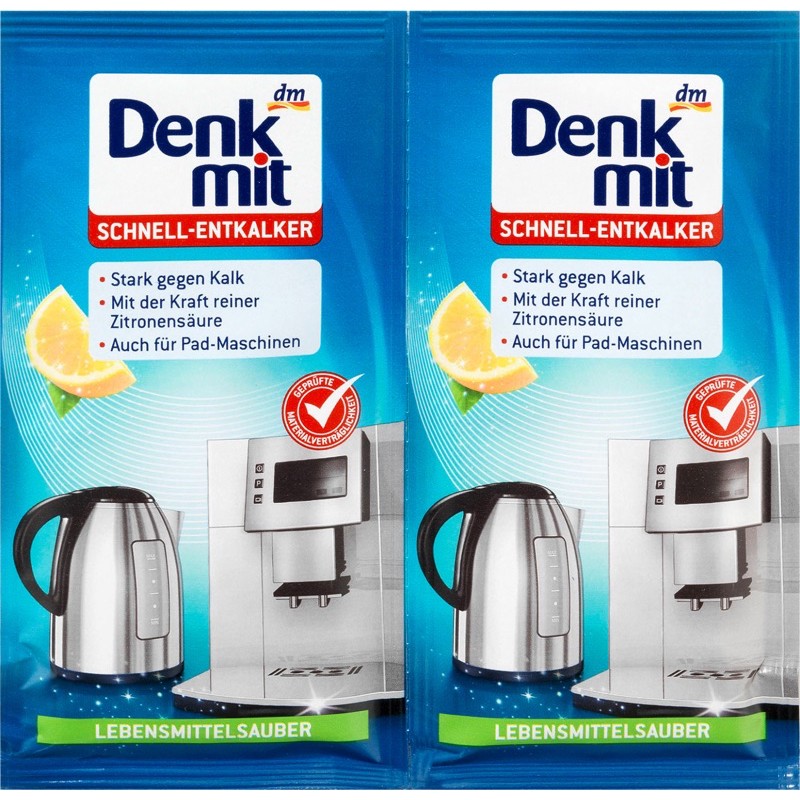 BỘT TẨY CẶN CHO BÌNH THỦY - ẤM SIÊU TỐC DENKMIT