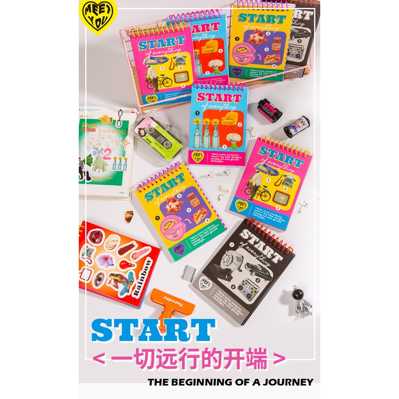 Set 30 Sticker Dán Trang Trí Sổ Lưu Niệm