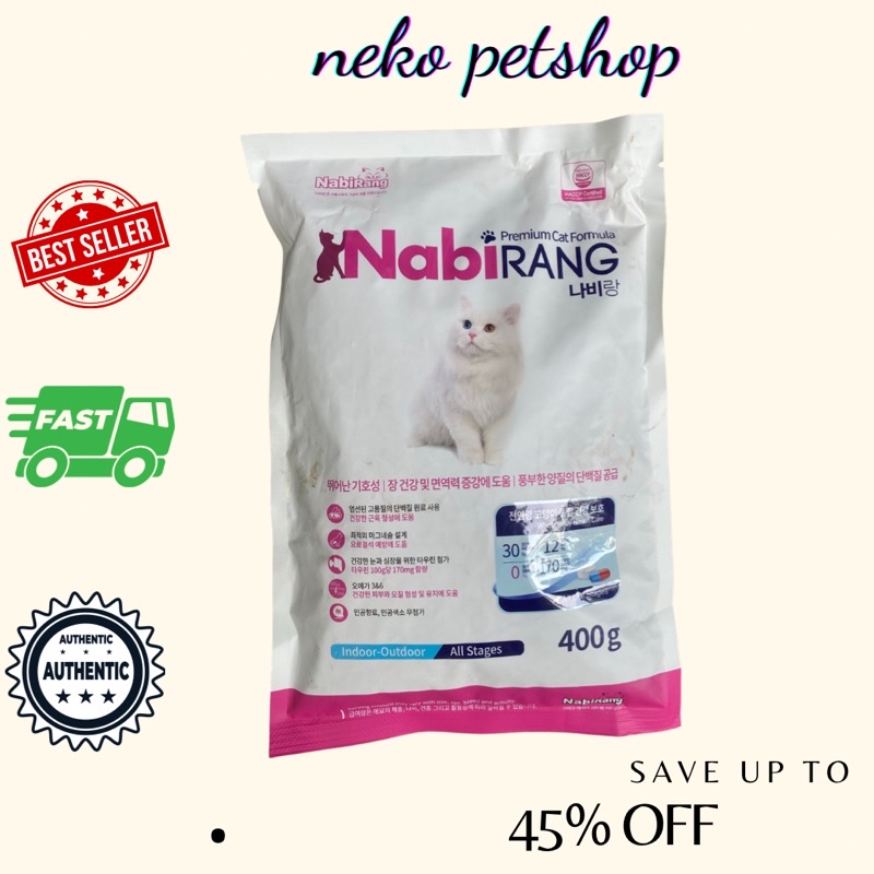 Thức ăn mèo nabirang 5kg hàn quốc