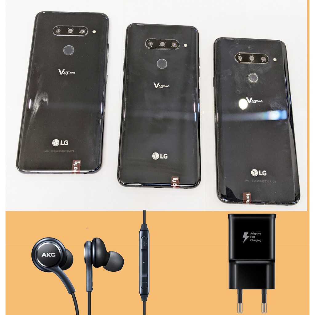 Điện thoại V40 ThinQ máy đẹp bộ nhớ 6/128Gb chip 845