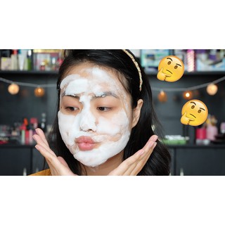 Mặt nạ sủi bọt thải độc Su:m37 Bubble-De Mask Black (Sample - đen)