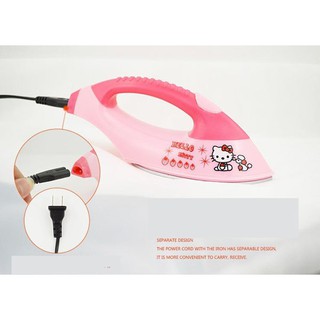 Bàn ủi du lịch mini hello kitty tiện dụng