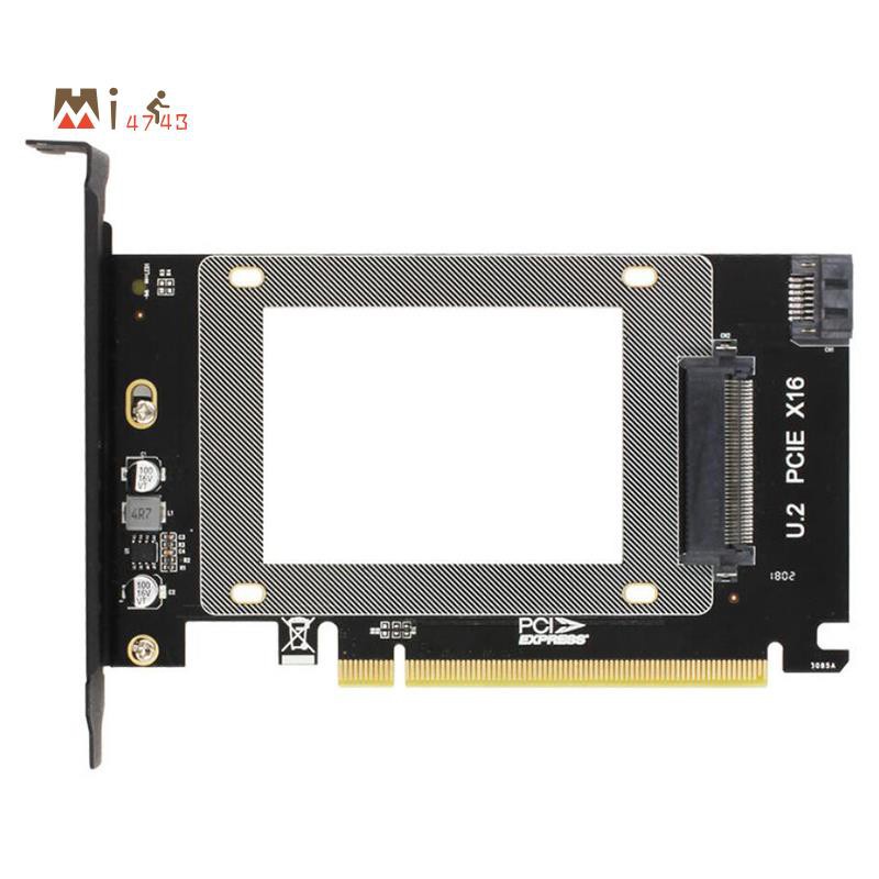 Card Chuyển Đổi Jeyi U2X16 Pci-Express 3.0 4x X16 Sang U.2 Sff-8639 Nvme Pcie Ssd Pci-E Sang U2 Card M.2 Ngff 2.5 'Ssd To Pci-E X16