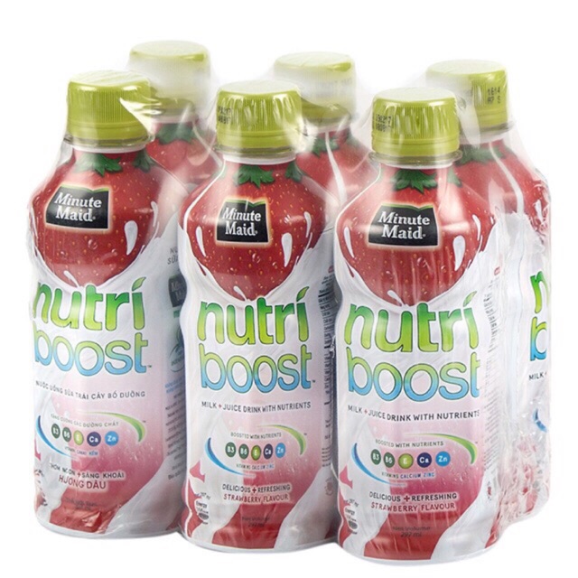 Lốc 6 chai sữa Nutriboost (297ml/ chai)