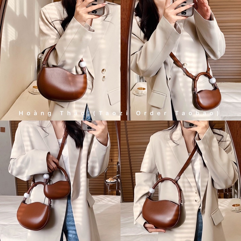 Túi đeo chéo có quai xách thời trang nữ 2 size túi mini và túi trung nhiều màu lựa chọn thời trang xuân thu 2022 ♥️
