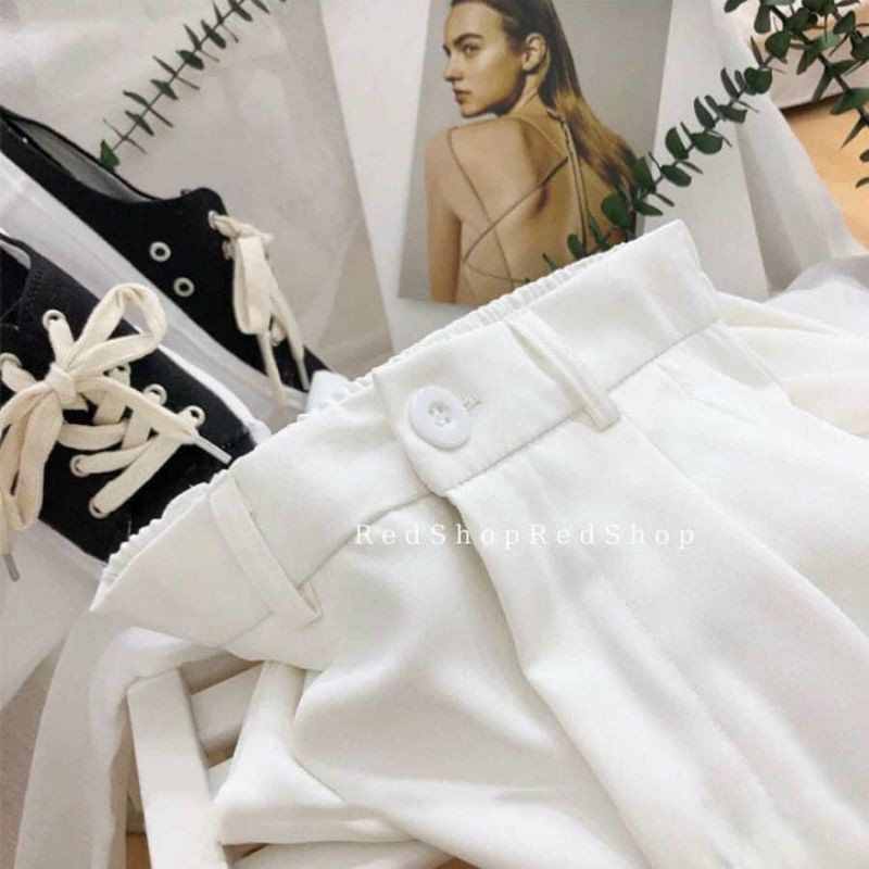 ⚡SALE SỐC⚡Quần ống rộng cạp cao khuy xếp ly siêu cao cấp | BigBuy360 - bigbuy360.vn