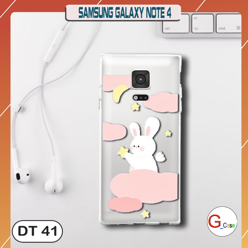 Ốp lưng dẻo SAMSUNG GALAXY NOTE 4  - in hình